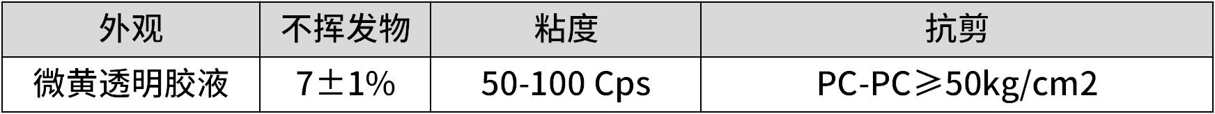 hr-701 pc（聚碳酸酯）胶水